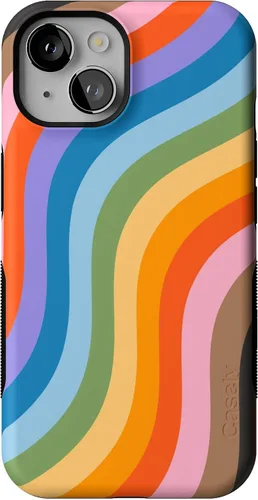 Vista 38 de Casely Funda para iPhone 14 Crayola Outside The Lines Marcador Crayola Compatible con MagSafe Diseño protector audaz
