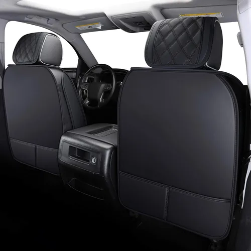 Vista 3 de Aierxuan - Fundas para asientos delanteros de Chevy Silverado y GMC Sierra para camionetas, ajuste personalizado 2007-2026 1500 2500HD 3500HD