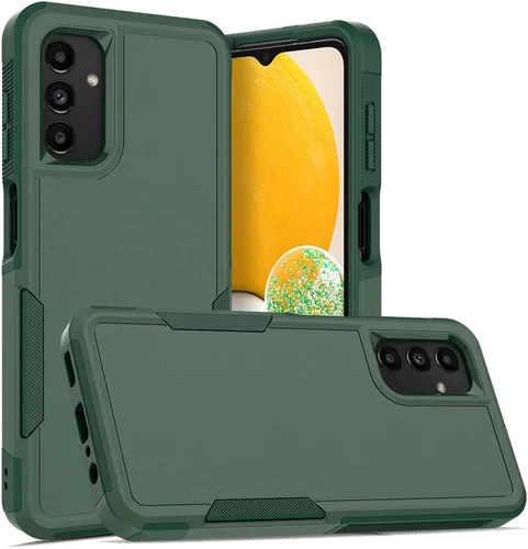 Vista 86 de Funda WOGROO para Samsung Galaxy Z Fold 4 - Funda protectora para teléfono a prueba de golpes, duradera, negra