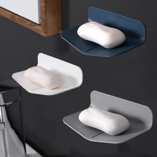 Vista 10 de Jabonera para ducha montado en la pared, jabonera drenante para ducha, protector de jabón para cocina, baño.