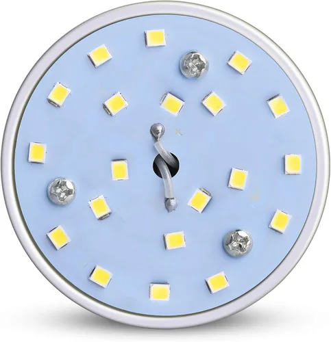 Vista 4 de Bombilla LED de maíz de 30 W (equivalente a 200 W), luz diurna, base estándar E26, paquete de 2