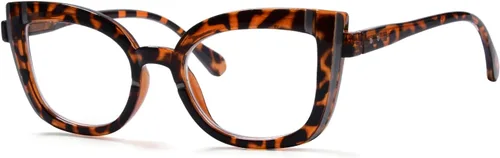 Vista 18 de Eyekepper Gafas de lectura de ojo de gato para mujeres de gran tamaño lectoras - negro