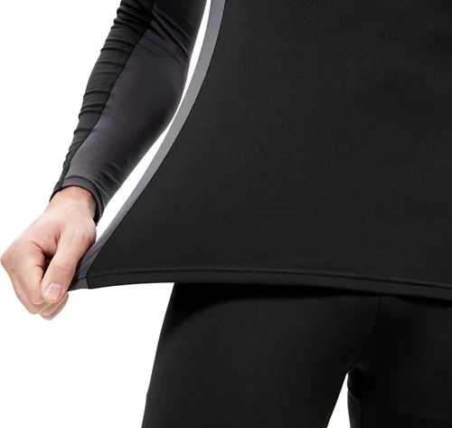 Vista 5 de BenBoy Ropa interior térmica para hombre, conjunto de pantalones largos ultra suaves con forro polar para invierno