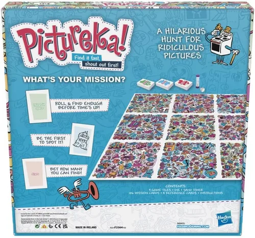 Vista 5 de Hasbro Gaming Pictureka! - Divertido juego de imágenes familiares para niños de 6 años en adelante