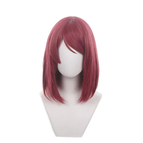 Vista 10 de Peluca de cosplay de pelo corto rizado negro para adultos, pelucas de Halloween para mujeres y hombres