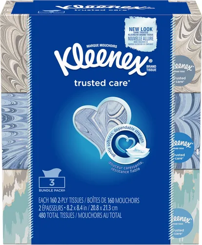 Vista 16 de Kleenex Tejidos blancos de 2 capas, A4016, 210 unidades (paquete de 3)