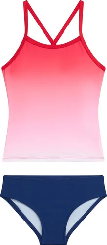 Vista 11 de Kanu Surf Niñas Melanie Beach Sport - Traje de baño tipo tankini de 2 piezas con UPF 50+ Alania Floral Aqua