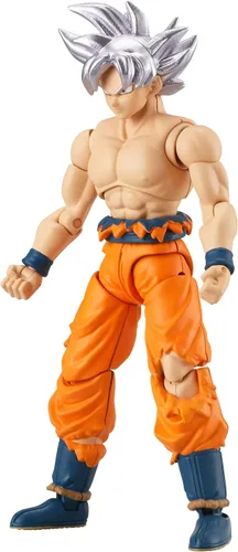 Vista 5 de Bandai Namco - Dragon Ball Super - Goku Ultra Instinct, figura de acción Dragon Ball Evolve de 5 pulgadas