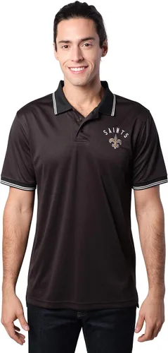 Vista 9 de Ultra Game - Polo de jersey de la NFL para hombre, súper suave y de secado rápido