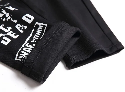 Vista 211 de Enrica Pantalones vaqueros estampados casuales para hombre