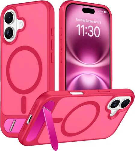 Vista 284 de Funda para iPhone 11 con compatibilidad magnética, [Soporte invisible incorporado][Compatible con MagSafe]
