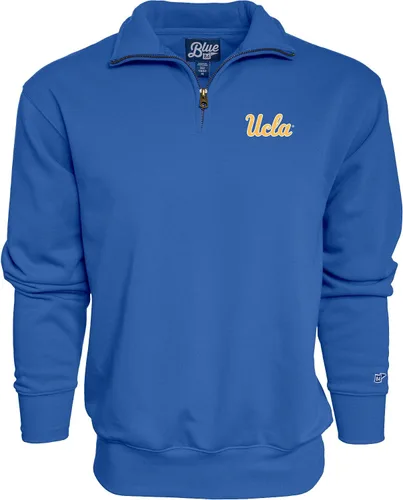 Vista 24 de Blue 84 Sudadera con cremallera de un cuarto para hombre de la NCAA