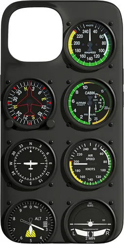 Vista 6 de Pilot Six Flight Instruments - Carcasa para iPhone 17