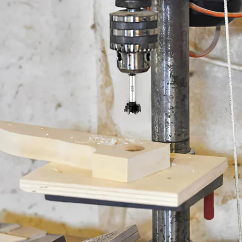 Vista 7 de Forstner Broca Forstner con punta de carburo de 1 pulgada para madera dura, sierra de agujero de perforación de madera, herramienta cortadora