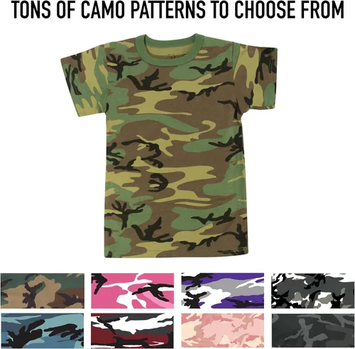 Vista 4 de Rothco Kids Camo T-Shirt ACU Digital Camo