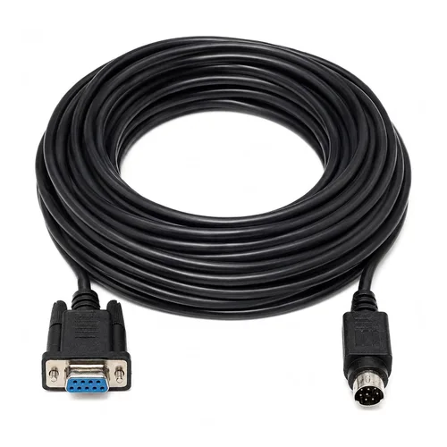 Vista 11 de Wirenest - Cable de control VISCA de 25 pies, DB9 hembra a mini-DIN macho