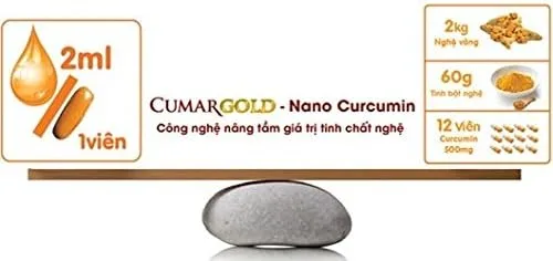 Vista 3 de 30 Cápsulas cumargold Nano Curcumin Turmeric Suplementos Herbales