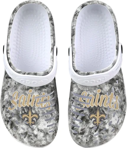 Vista 69 de FOCO NFL Womens NFL Team Logo Cloudie Garden Water Sandals Shoes Slipper Clogs with Strap