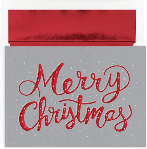 Vista 7 de Masterpiece Studios Holiday Collection 879600 - Tarjetas de Navidad religiosas en relieve en caja, 15 unidades con sobres forrados con papel