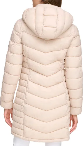 Vista 4 de DKNY Acolchado ligero con capucha para mujer