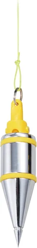 Vista 4 de Tajima Regulador de Plomada - 10 onzas (300g) Magnético Plumb-Rite con Cordón de Rebobinado Automático de 14.5 pies y Plomada de Estabilización