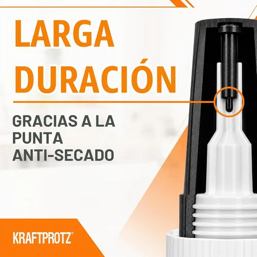 Vista 5 de Impresión 3D Super Glue Ultra Liquid 1.75 oz - PLA ABS PETG TPU Instantáneo