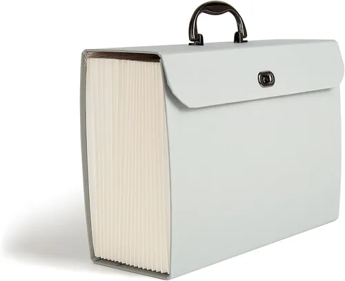 Vista 7 de U Brands Carpeta de archivos expandible de moda, tamaño legal, 19 bolsillos
