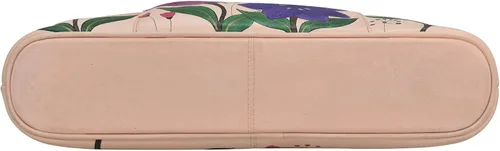 Vista 6 de Anna by Anuschka Women's Hand-Painted Leather Wide Tote