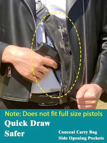 Vista 5 de Bolso bandolera pequeño para el pecho, bolso de bolsillo personal antirrobo, bolso cruzado de viaje, bolsa de seguridad antirrobo