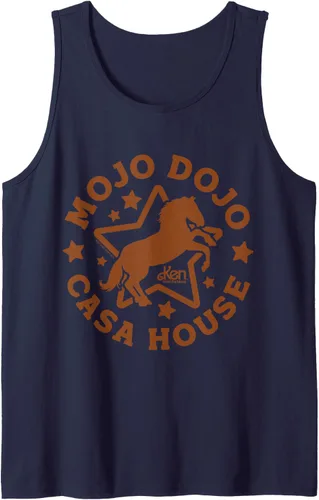 Vista 9 de Barbie The Movie - Camiseta sin mangas Mojo Dojo Casa House, Negro