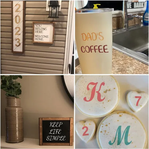 Vista 2 de Plantillas de letras del alfabeto para hornear galletas, paquete de 16 plantillas de letras y números para pasteles, galletas, hornear, plantillas