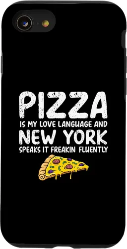 Vista 18 de iPhone 16 Pizza is my love language and New York speaks it freakin Case