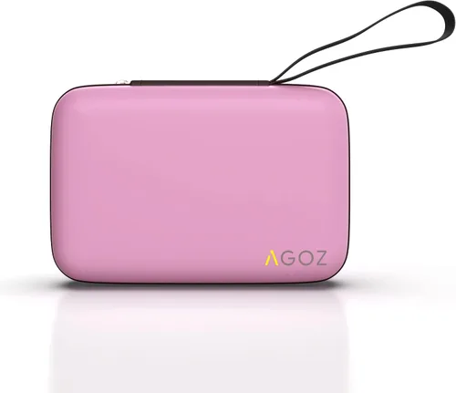 Vista 7 de AGOZ Funda de juego de cartas compatible con tarjetas de juego, soporte resistente al agua con correa de muñeca, funda de transporte para tarjetas