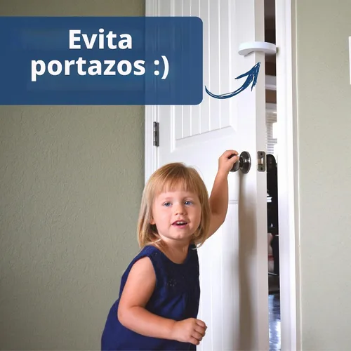 Vista 3 de Protector contra golpes en los dedos de Wittle Este tope de puerta de espuma fácil de usar impedirá golpes en los dedos de los niños, evita que