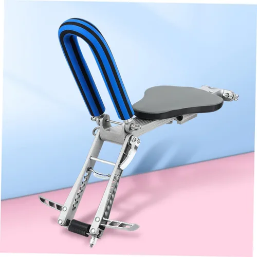 Vista 2 de LIOOBO Asiento para niños y niñas para bicicletas de montaña, aleación de aluminio, pedal de descanso seguro para niños y niñas