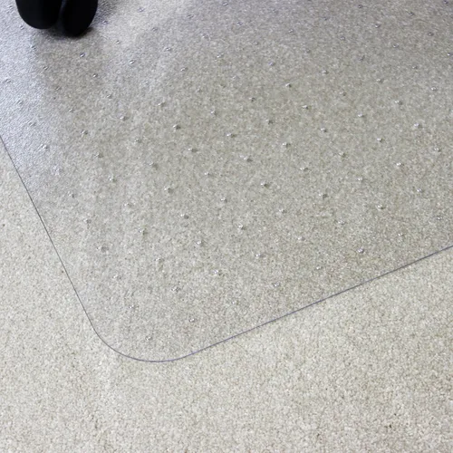 Vista 3 de ECO, tapete transparente rectangular para silla, Transparente