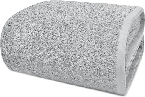 Vista 13 de DAN RIVER Paquete de 1 sábana de baño de 40x80 pulgadas, sábanas de baño jumbo para adultos, toallas grandes gruesas y absorbentes - Aguamarina