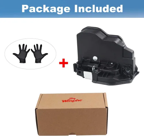Vista 7 de WMPHE Actuador de bloqueo de puerta delantera izquierda del lado del conductor compatible con BMW E60 E65 E70 E90 E92-128i 135i 228i 230i 320i 323i