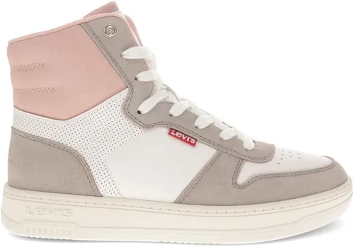 Vista 6 de Levi's Drive Hi 2 - Zapatos deportivos altos de piel sintética para mujer
