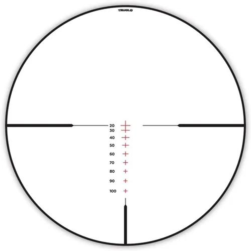 Vista 7 de Truglo 4X32 Compact Scope with 1" Rings