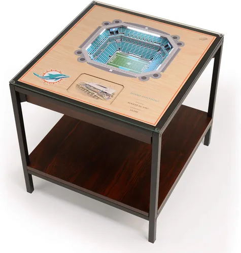 Vista 24 de YouTheFan NFL - Mesa auxiliar iluminada StadiumViews de 25 capas
