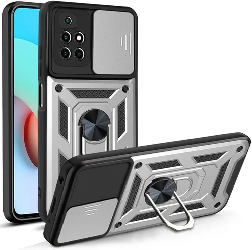 Vista 91 de Compatible con Tecno Camon 18P Bracket Shell, Slide Camera Lens Cover Case Azul