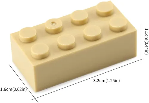 Vista 36 de 100 piezas 2 x 4 Ladrillos Piezas Negras Partes Clásico Juego Creativo Bloques de Construcción Juego de Partes Accesorios de Juguete Compatibles