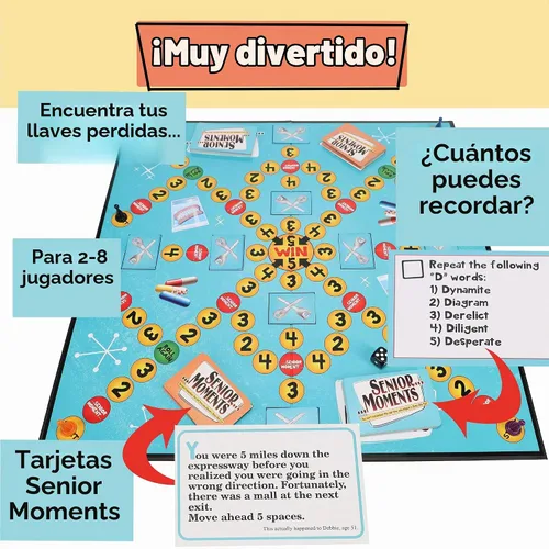 Vista 3 de TDC Games Juego de memoria de momentos mayores para adultos