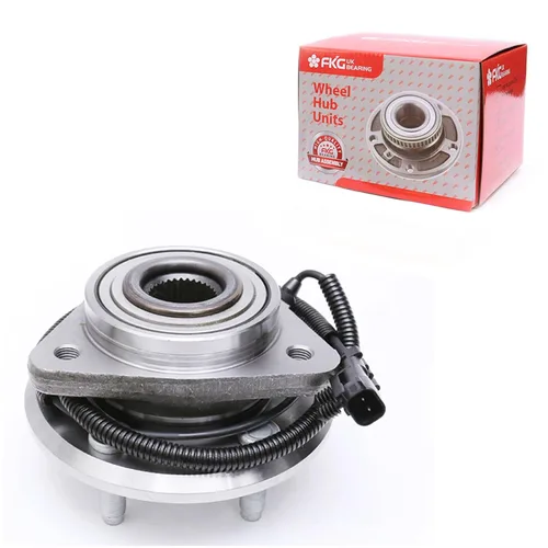 Vista 36 de FKG 513253 Conjunto de buje de cojinete de rueda delantera para A3 TT (Quattro), VW Tiguan Passat Jetta Golf CC EOS Beetle, brida de 4 pernos