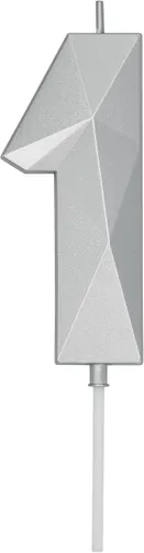 Vista 282 de DERVENTA Vela Grande de Cumpleaños Número 3D Verde Luminoso de 3.7 Pulgadas Celebración de Fiesta Aniversario Decoración Adorno para Pastel 1 Pieza