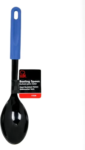 Vista 2 de Chef Craft Cuchara para untar básica de nailon, 11.5 pulgadas, azul/negro