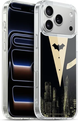 Vista 69 de Head Case Designs Officially Licensed Batman DC Comics Alter Ego Bats Duality Gel Case [Military Grade Protection] Compatible with Apple iPhone 7