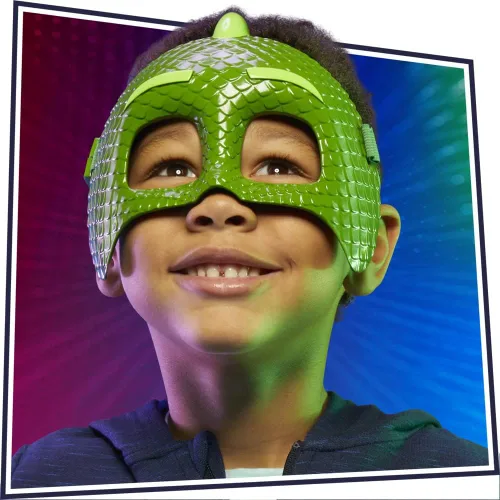 Vista 3 de PJ Masks - Máscara de héroe para preescolar, máscara de disfraz para niños de 3 años en adelante
