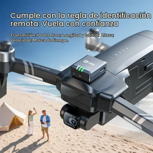 Vista 2 de Holy Stone Módulo de transmisión de identificación remota compatible con FAA, piezas de repuesto para drones GPS con cámara para adultos 4K, módulo